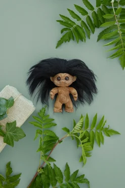 Spring Copenhagen Good Luck Troll 9 cm, Eikenhout< Houten Beelden