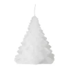 Broste Copenhagen Granny kerstboom kaars Ø9x10 cm, Pure White< Kaarsen