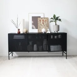 Kristina Dam Studio Grid sideboard, beige< Ladekasten & Dressoirs