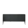 Kristina Dam Studio Grid sideboard, black< Ladekasten & Dressoirs