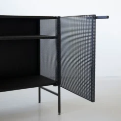 Kristina Dam Studio Grid sideboard, black< Ladekasten & Dressoirs