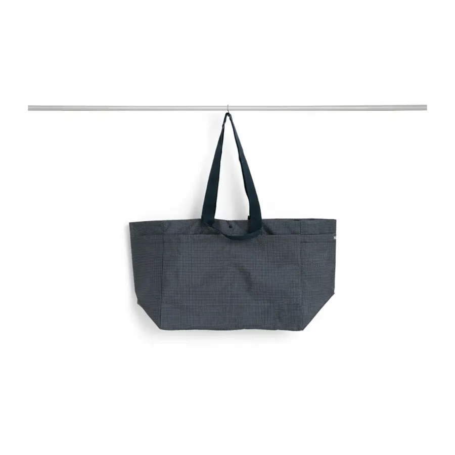 HAY Grid Weekend Bag tas, Dark blue, medium< Opbergmanden