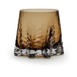 Cooee Design Grijze Kaarsenhouder Ø11 cm, Cognac< Kaarsenhouders & Kaarsenborden