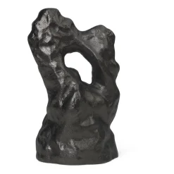 Ferm Living Grotto sculptuur, Blackened Aluminium< Sculpturen & Porseleinen Beelden