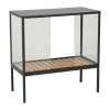 Brafab Grower Greens plantenkast, Zwart, 81x82 cm< Kasten & Vitrines