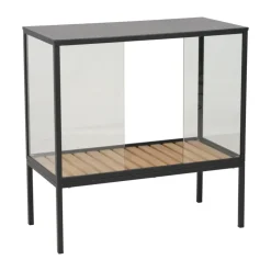 Brafab Grower Greens plantenkast, Zwart, 81x82 cm< Kasten & Vitrines