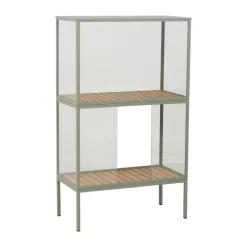 Brafab Grower Greens plantenkast, Dusty green, 81x137 cm< Kasten & Vitrines