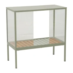 Brafab Grower Greens plantenkast, Dusty green, 81x82 cm< Kasten & Vitrines