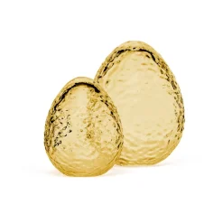 Cooee Design Gry staand ei 16 cm, Honey< Paasdecoratie