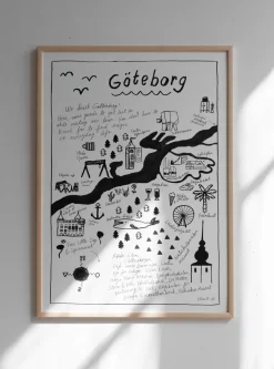 Fine Little Day Göteborg poster, 50x70 cm< Posters