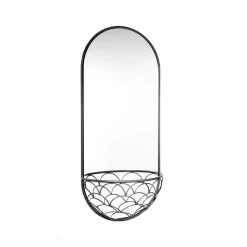 SMD Design Haga Spiegel, grijs, 40x90 cm< Wandspiegels
