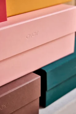 OYOY Hako opbergdoos A4, Coral< Dozen & Boxen