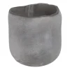 Olsson & Jensen Halde waxinelichtjeshouder 8 cm, Grijs< Kaarsenhouders & Kaarsenborden