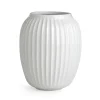 Kähler Hammershøi vaas middel, white (wit)< Vazen