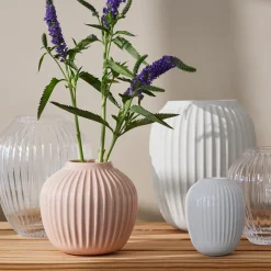 Kähler Hammershøi vaas middel, white (wit)< Vazen