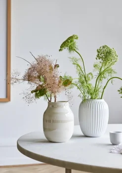 Kähler Hammershøi vaas middel, white (wit)< Vazen