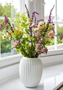 Kähler Hammershøi vaas middel, white (wit)< Vazen