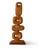 HKliving Hand carved wooden sculpture 71 cm, Brown< Sculpturen & Porseleinen Beelden