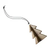 DBKD Hangende winterboom 7 cm, Beige< Kerstdecoraties