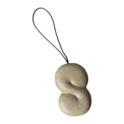 DBKD Hanging bun decoratiehanger, Beige< Kerstdecoraties