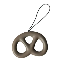DBKD Hanging pretzel decoratiehanger, Dust< Kerstdecoraties