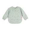 Done by deer Happy Dots slabbetje met mouw, Groen< Kinderkamer Interieuraccessoires|Kinderkamer Interieuraccessoires