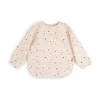 Done by deer Happy Dots slabbetje met mouw, Poeder< Kinderkamer Interieuraccessoires|Kinderkamer Interieuraccessoires