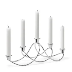 Georg Jensen Harmony kandelaar, gepolijst< Kandelaars