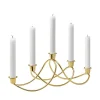 Georg Jensen Harmony kandelaar, verguld< Kandelaars