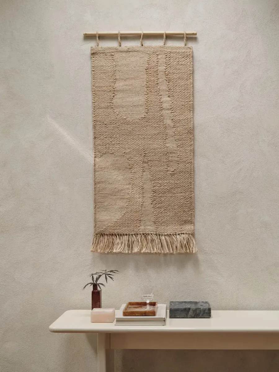 Ferm Living Harvest wanddecoratie 50x100 cm, Natural< Wanddecoraties