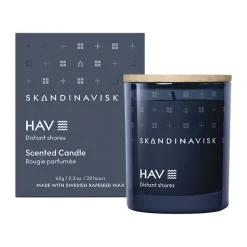 Skandinavisk Hav geurkaars met deksel, 65 g< Geurkaarsen & Aroma Diffusers