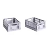 HAY Colour Crate Mini 2-pack 13x17 cm, Lavender< Opbergmanden
