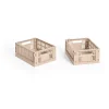 HAY Colour Crate Mini 2-pack 13x17 cm, Powder< Opbergmanden