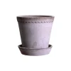 Bergs Potter Helena pot Ø10 cm, Grijs< Bloempotten