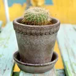 Bergs Potter Helena pot Ø10 cm, Grijs< Bloempotten