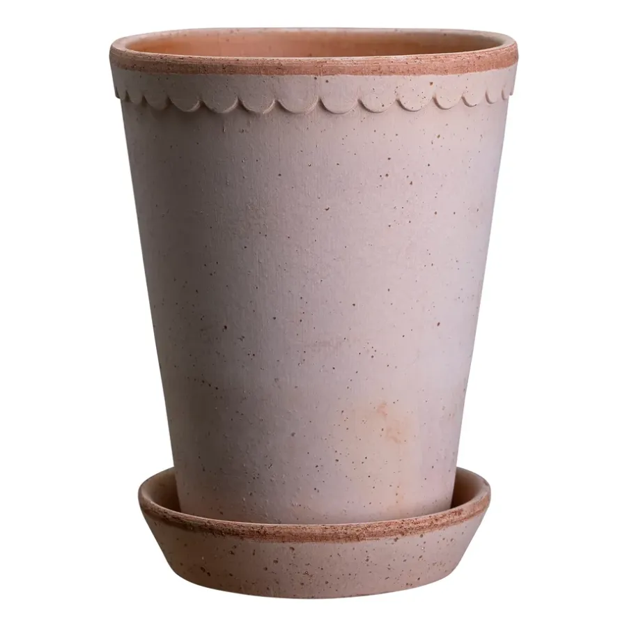 Bergs Potter Helena pot hoog Ø14 cm, Roze< Bloempotten