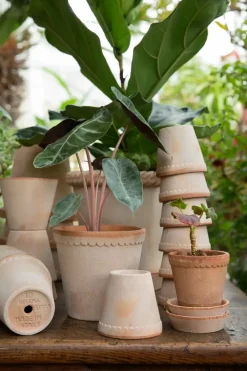 Bergs Potter Helena pot hoog Ø14 cm, Roze< Bloempotten