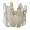 Olsson & Jensen Helix waxinelichtjeshouder Ø10,5 cm, Taupe< Kaarsenhouders & Kaarsenborden