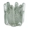 Olsson & Jensen Helix waxinelichtjeshouder Ø14 cm, Mosgroen< Kaarsenhouders & Kaarsenborden