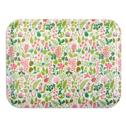 Opto Design Herbarium dienblad roze, 36 x 28 cm.< Decoratieve Accessoires|Decoratieve Dienbladen