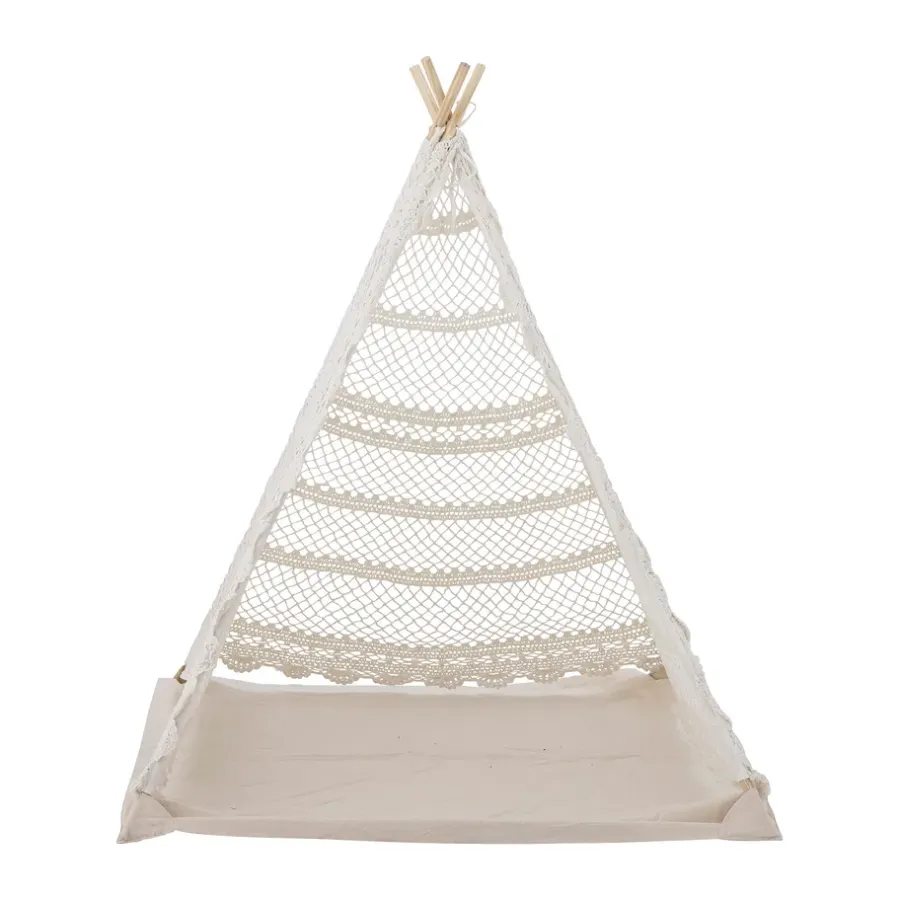 Bloomingville Herle speeltent 100 cm, Nature< Kinderkamer Interieuraccessoires|Kinderkamer Interieuraccessoires