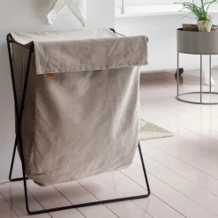 Ferm Living Herman wasmand, Zwart< Wasmanden