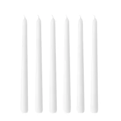 Hilke Collection Herrgårdsljus kaarsen 30 cm 6-pack, Wit glans< Kaarsen