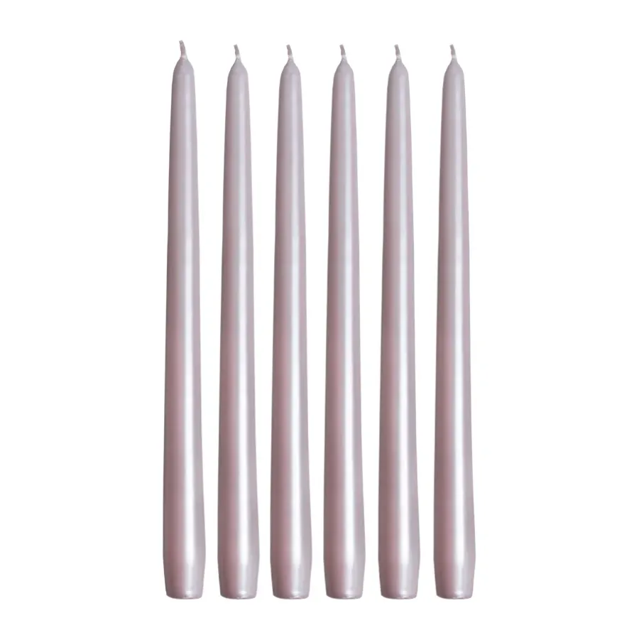 Hilke Collection Herrgårdsljus kaarsen 30 cm 6-pack, Lichtroze Parel< Kaarsen
