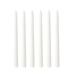 Hilke Collection Herrgårdsljus kaarsen 30 cm 6-pack, Parelwitte glans< Kaarsen