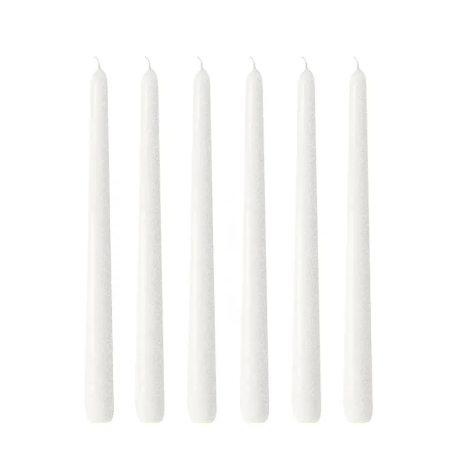 Hilke Collection Herrgårdsljus kaarsen 30 cm 6-pack, Parelwitte glans< Kaarsen