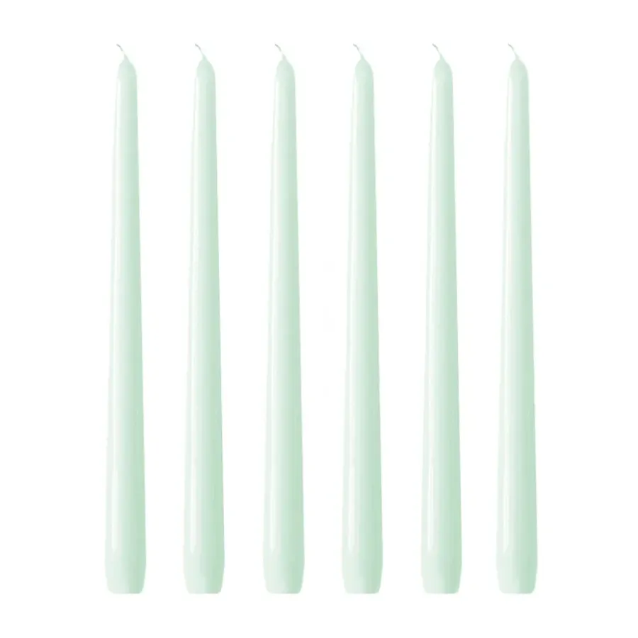 Hilke Collection Herrgårdsljus kaarsen 30 cm 6-pack, Eucalyptus< Kaarsen