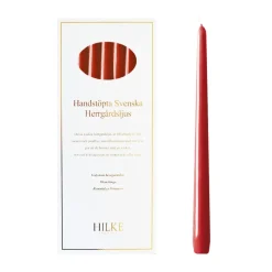 Hilke Collection Herrgårdsljus kaarsen 30 cm 6-pack, Rode Glans< Kaarsen