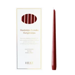 Hilke Collection Herrgårdsljus kaarsen 30 cm 6-pack, Wijnrode glans< Kaarsen