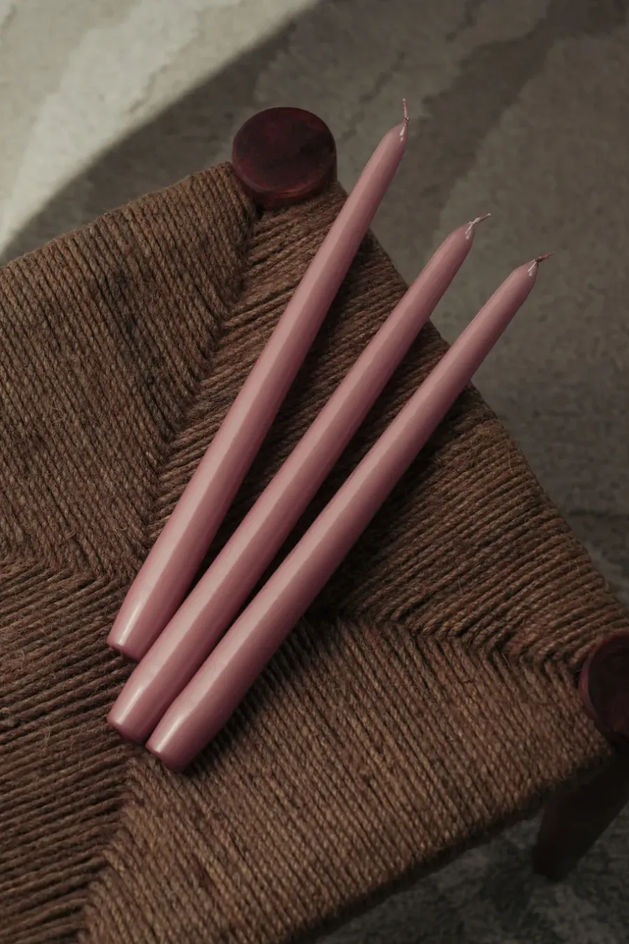 Hilke Collection Herrgårdsljus kaarsen 30 cm 6-pack, Roze Metallic< Kaarsen